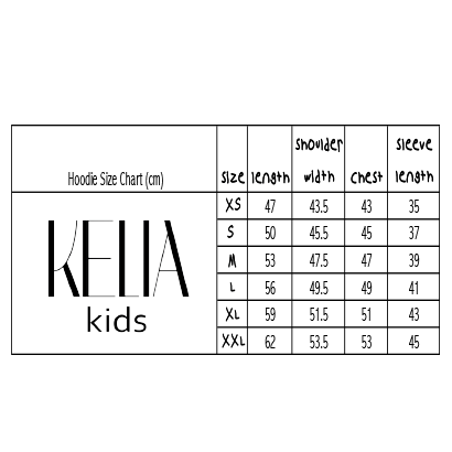 Kenzo shop shirt chart